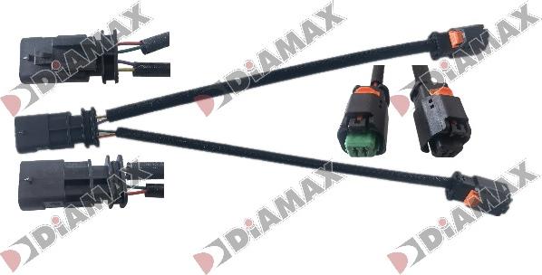 Diamax AD09001 - Set reparat cabluri, senzor temperatura lichid racire aaoparts.ro