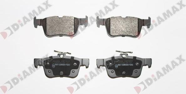 Diamax N09946 - Set placute frana,frana disc aaoparts.ro
