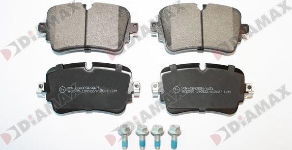 Diamax N09943 - Set placute frana,frana disc aaoparts.ro