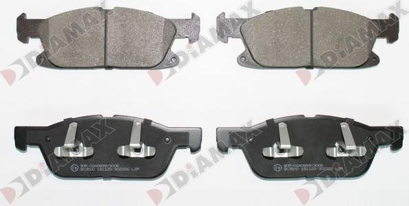 Diamax N09922 - Set placute frana,frana disc aaoparts.ro