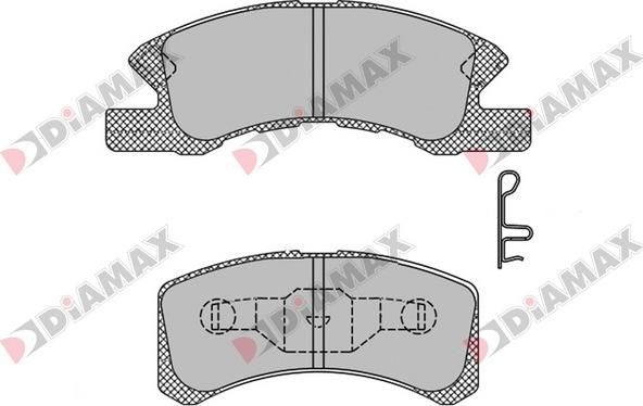 Diamax N09445 - Set placute frana,frana disc aaoparts.ro