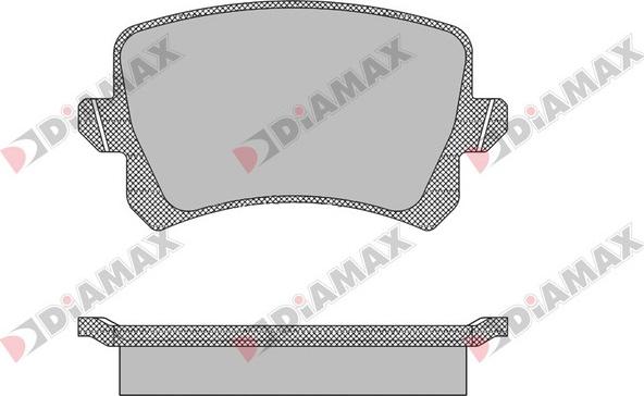 Diamax N09433 - Set placute frana,frana disc aaoparts.ro