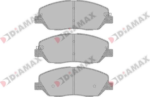 Diamax N09429 - Set placute frana,frana disc aaoparts.ro