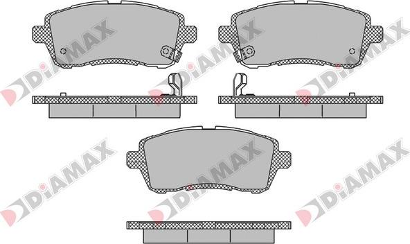 Diamax N09593 - Set placute frana,frana disc aaoparts.ro