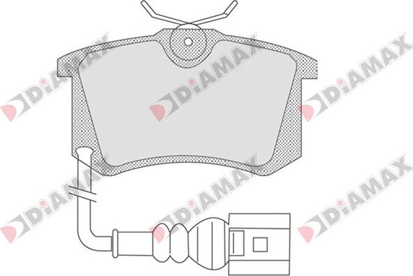 Diamax N09553 - Set placute frana,frana disc aaoparts.ro