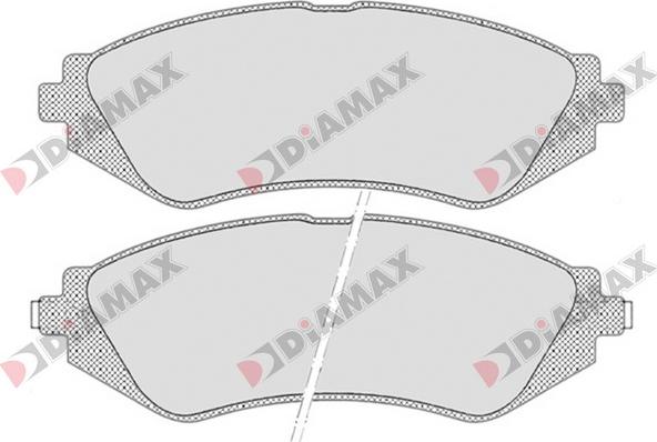 Diamax N09692 - Set placute frana,frana disc aaoparts.ro