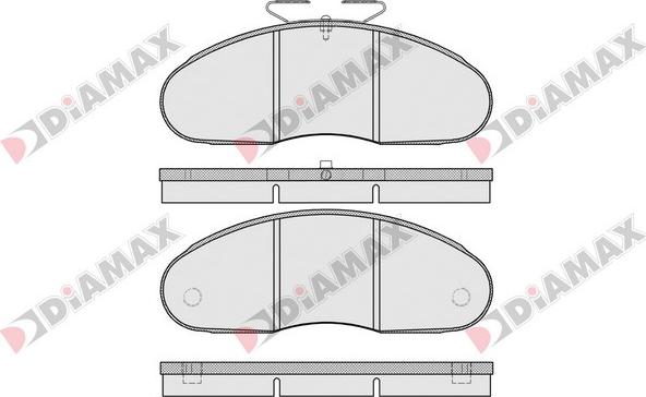 Diamax N09653 - Set placute frana,frana disc aaoparts.ro
