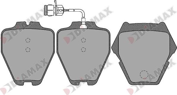 Diamax N09616 - Set placute frana,frana disc aaoparts.ro