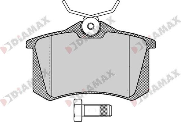 Diamax N09678 - Set placute frana,frana disc aaoparts.ro