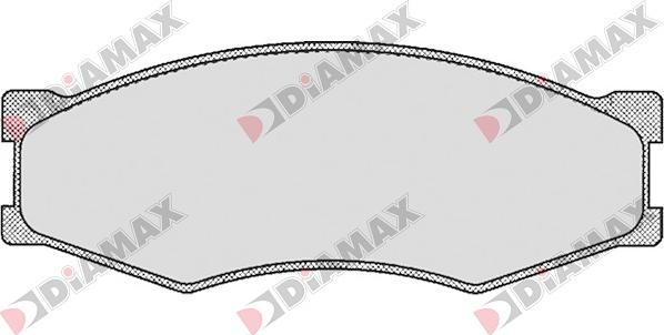 Diamax N09055 - Set placute frana,frana disc aaoparts.ro