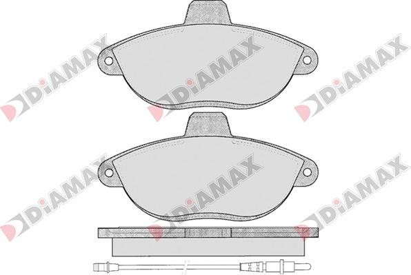 Diamax N09057 - Set placute frana,frana disc aaoparts.ro