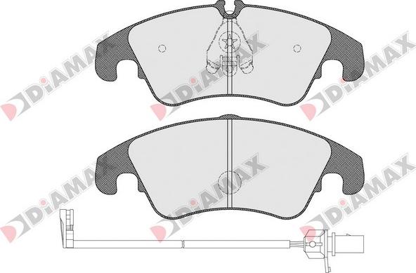 Diamax N09068A - Set placute frana,frana disc aaoparts.ro