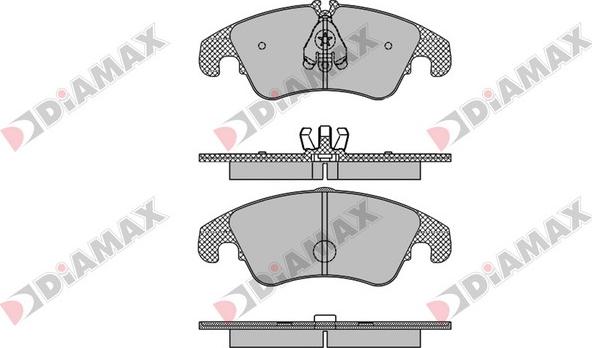 Diamax N09068 - Set placute frana,frana disc aaoparts.ro