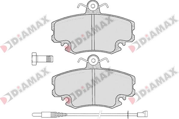 Diamax N09001 - Set placute frana,frana disc aaoparts.ro