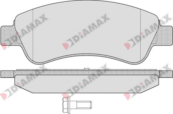Diamax N09003 - Set placute frana,frana disc aaoparts.ro