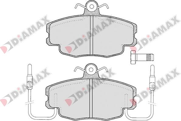 Diamax N09010 - Set placute frana,frana disc aaoparts.ro