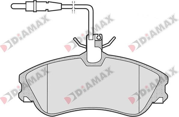 Diamax N09013 - Set placute frana,frana disc aaoparts.ro
