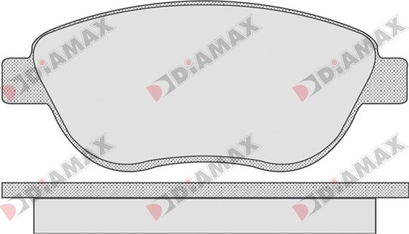 Diamax N09017 - Set placute frana,frana disc aaoparts.ro