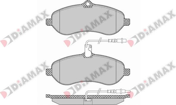 Diamax N09084 - Set placute frana,frana disc aaoparts.ro