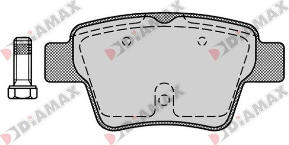 Diamax N09083 - Set placute frana,frana disc aaoparts.ro