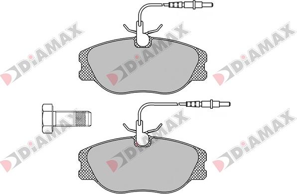 Diamax N09039 - Set placute frana,frana disc aaoparts.ro