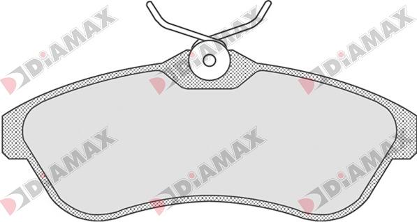 Diamax N09038 - Set placute frana,frana disc aaoparts.ro
