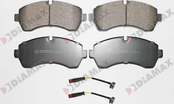 Diamax N09199A - Set placute frana,frana disc aaoparts.ro