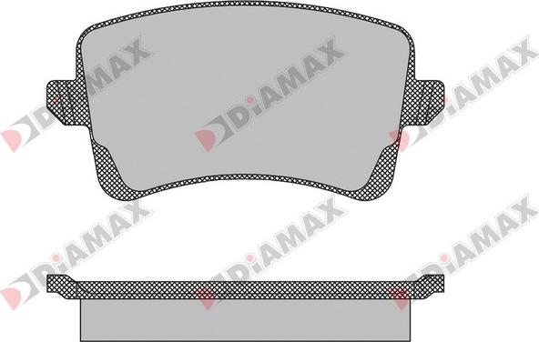 Diamax N09141 - Set placute frana,frana disc aaoparts.ro