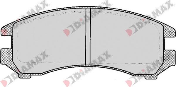 Diamax N09189 - Set placute frana,frana disc aaoparts.ro