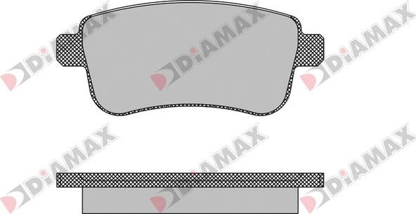Diamax N09180 - Set placute frana,frana disc aaoparts.ro