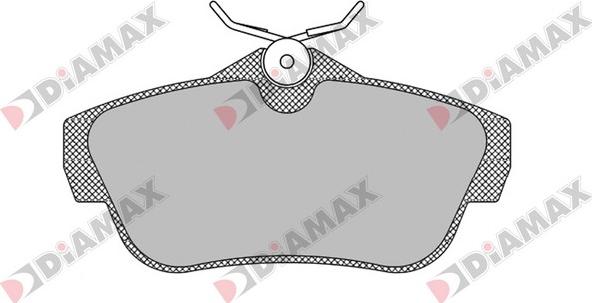 Diamax N09135 - Set placute frana,frana disc aaoparts.ro