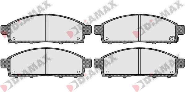 Diamax N09129 - Set placute frana,frana disc aaoparts.ro