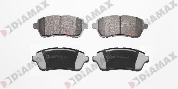 Diamax N09890 - Set placute frana,frana disc aaoparts.ro