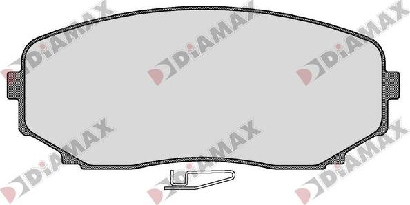 Diamax N09846 - Set placute frana,frana disc aaoparts.ro