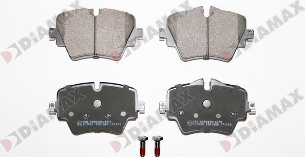 Diamax N09884 - Set placute frana,frana disc aaoparts.ro