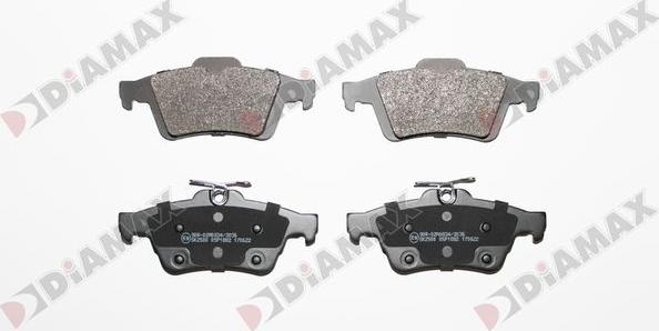 Diamax N09827 - Set placute frana,frana disc aaoparts.ro