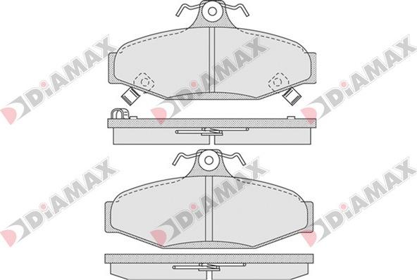 Diamax N09294 - Set placute frana,frana disc aaoparts.ro