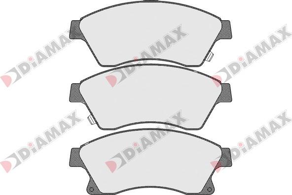 Diamax N09265 - Set placute frana,frana disc aaoparts.ro