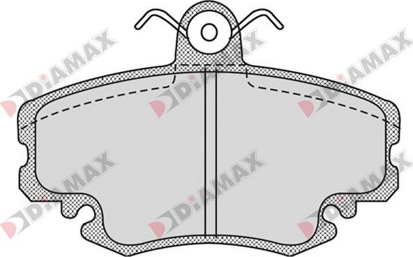 Diamax N09268 - Set placute frana,frana disc aaoparts.ro