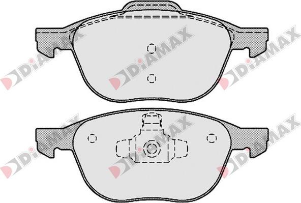 Diamax N09267 - Set placute frana,frana disc aaoparts.ro