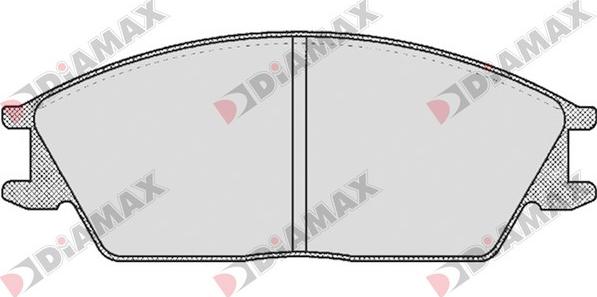 Diamax N09287 - Set placute frana,frana disc aaoparts.ro