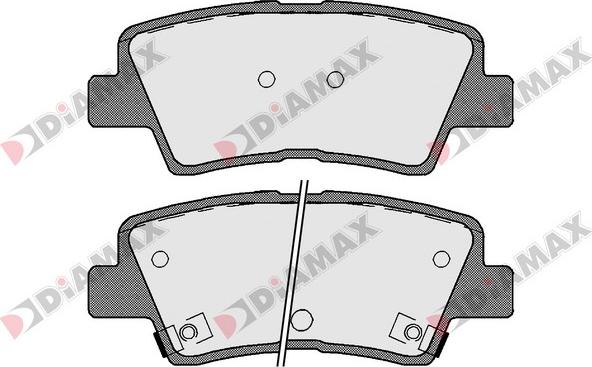 Diamax N09277 - Set placute frana,frana disc aaoparts.ro