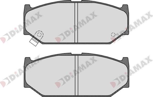 Diamax N09746 - Set placute frana,frana disc aaoparts.ro