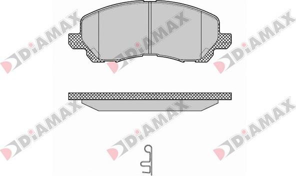Diamax N09700 - Set placute frana,frana disc aaoparts.ro