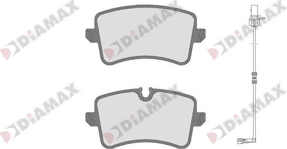 Diamax N09713A - Set placute frana,frana disc aaoparts.ro