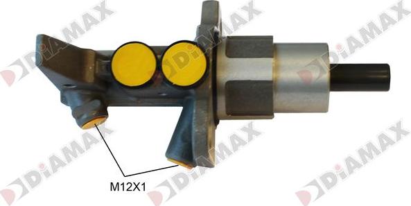 Diamax N04627 - Pompa centrala, frana aaoparts.ro