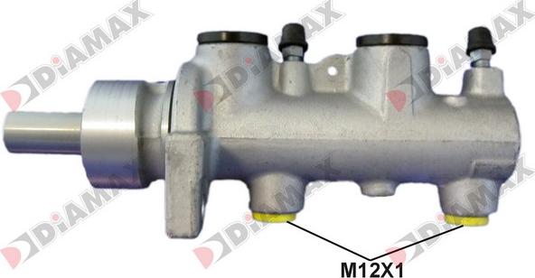 Diamax N04125 - Pompa centrala, frana aaoparts.ro