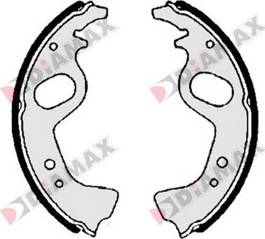 Diamax N01148 - Set saboti frana aaoparts.ro