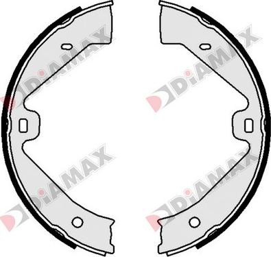 Diamax N01167 - Set saboti frana, frana de mana aaoparts.ro