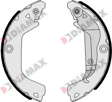 Diamax N01173 - Set saboti frana aaoparts.ro